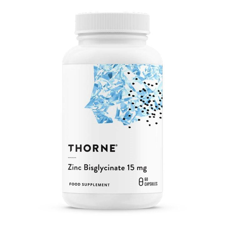 Thorne Research  Zinc Bisglycinate 15mg 60's