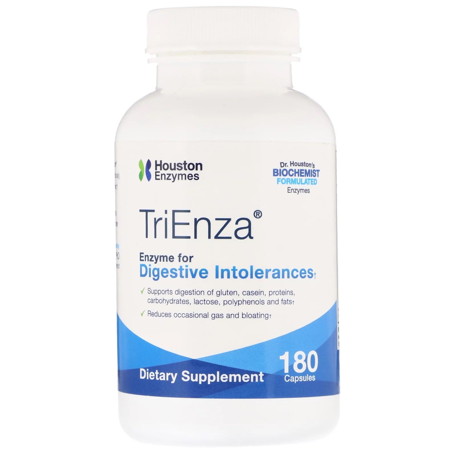 TriEnza, 180 Capsules - Houston Enzymes by Houston Enzymes