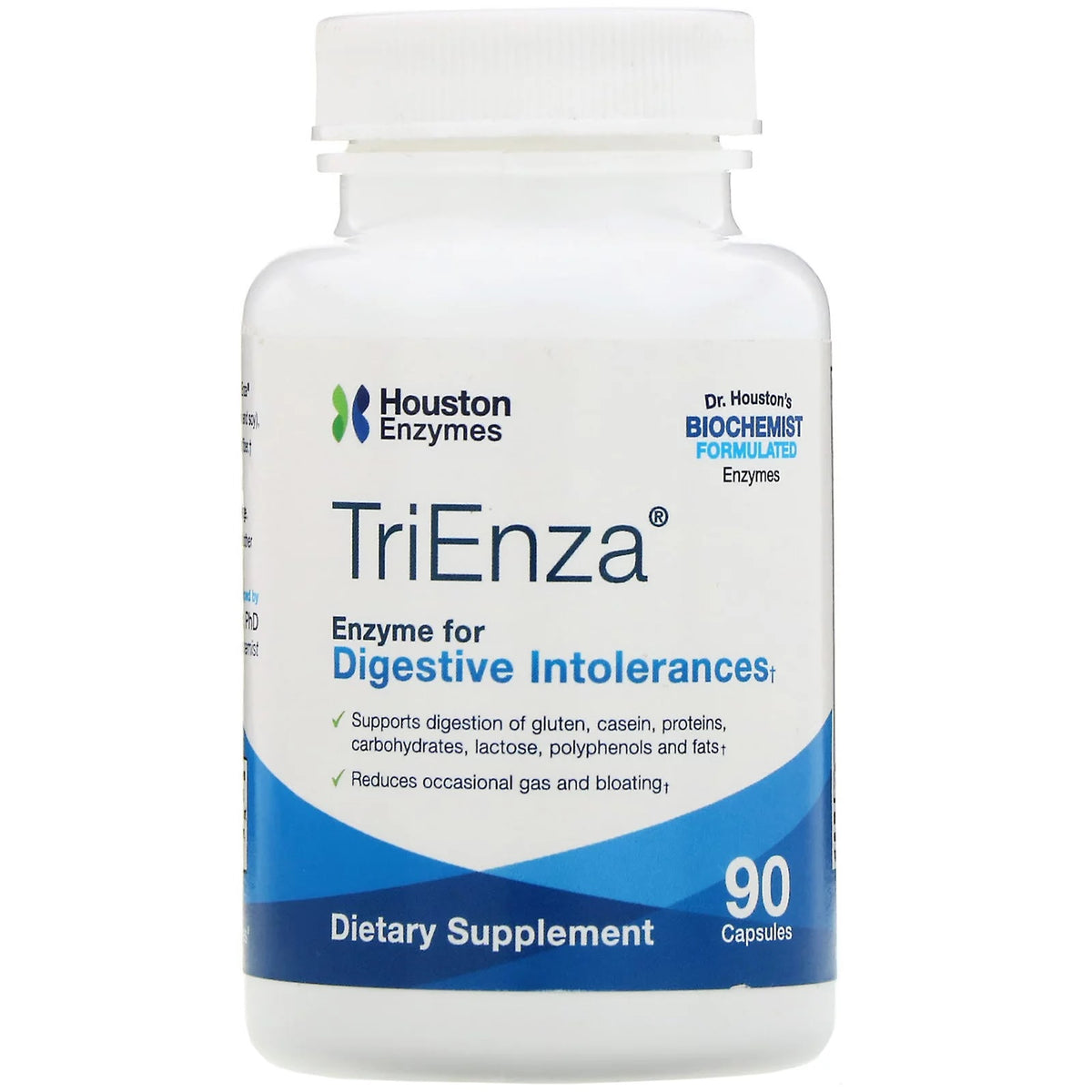 TriEnza, 90 Capsules - Houston Enzymes by Houston Enzymes