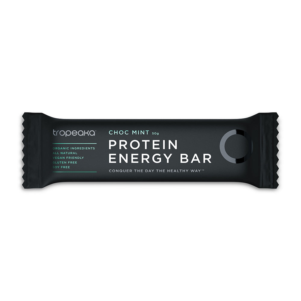 Tropeaka  Protein Energy Bar Choc Mint 12 x 50g CASE