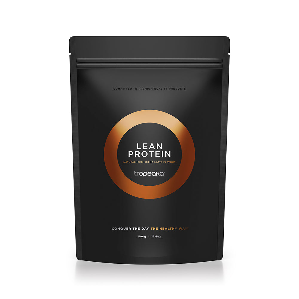 Tropeaka  Lean Protein Natural Iced Mocha Latte Flavour 500g