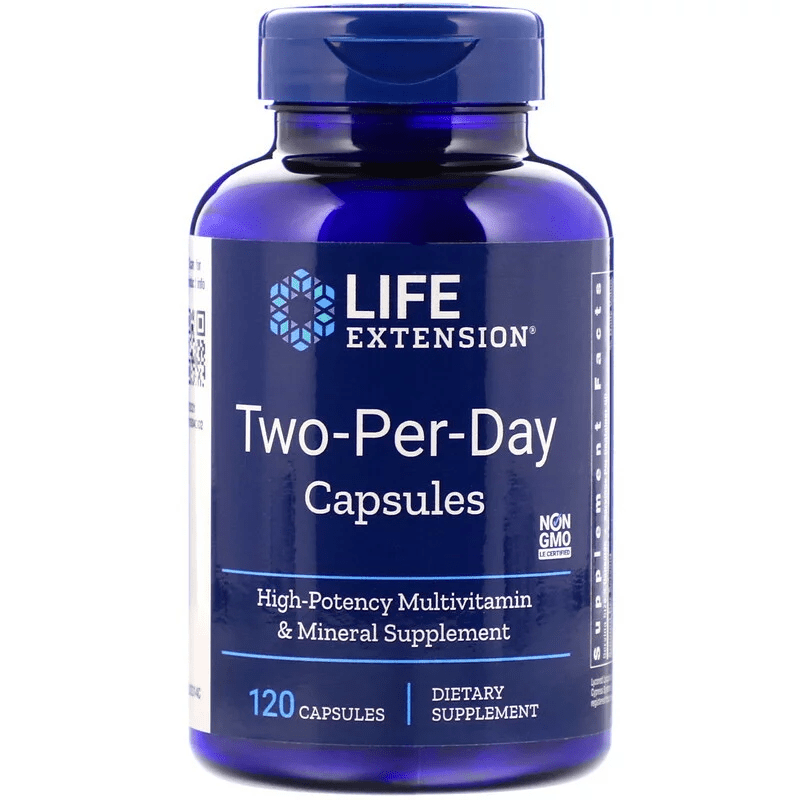 Two - Per - Day, 120 Capsules - Life Extension by Life Extension