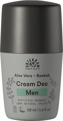 Urtekram  Aloe Vera - Baobab Cream Deo Men 50ml