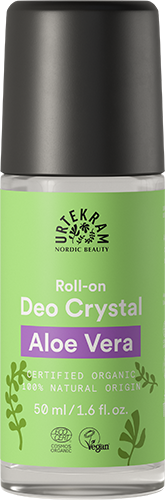 Urtekram  Roll-On Deo Crystal Aloe Vera 50ml