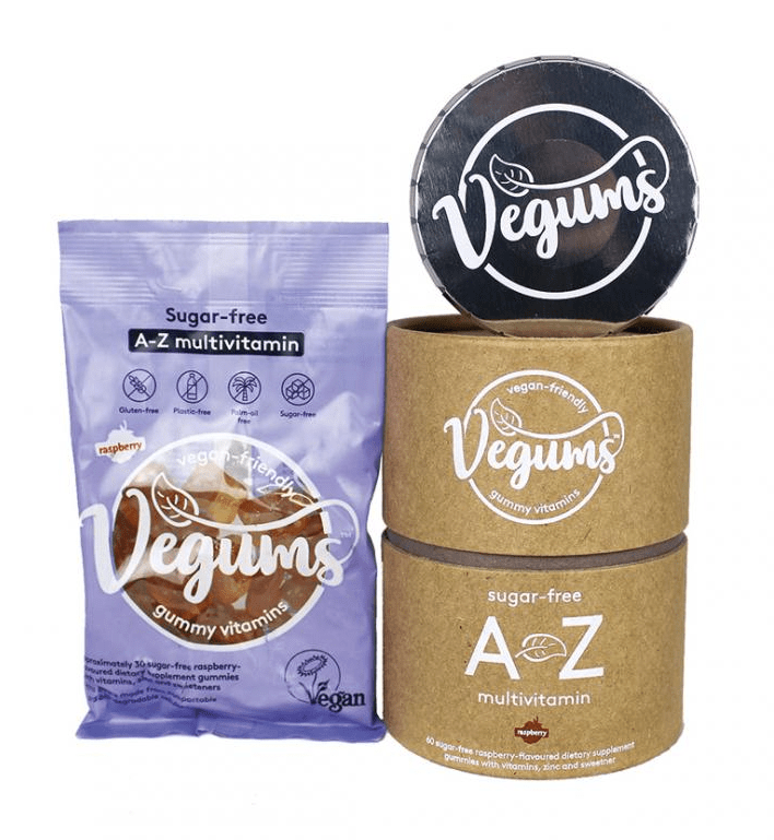 Vegums Sugar - Free A - Z Multivitamin 60's by Vegums