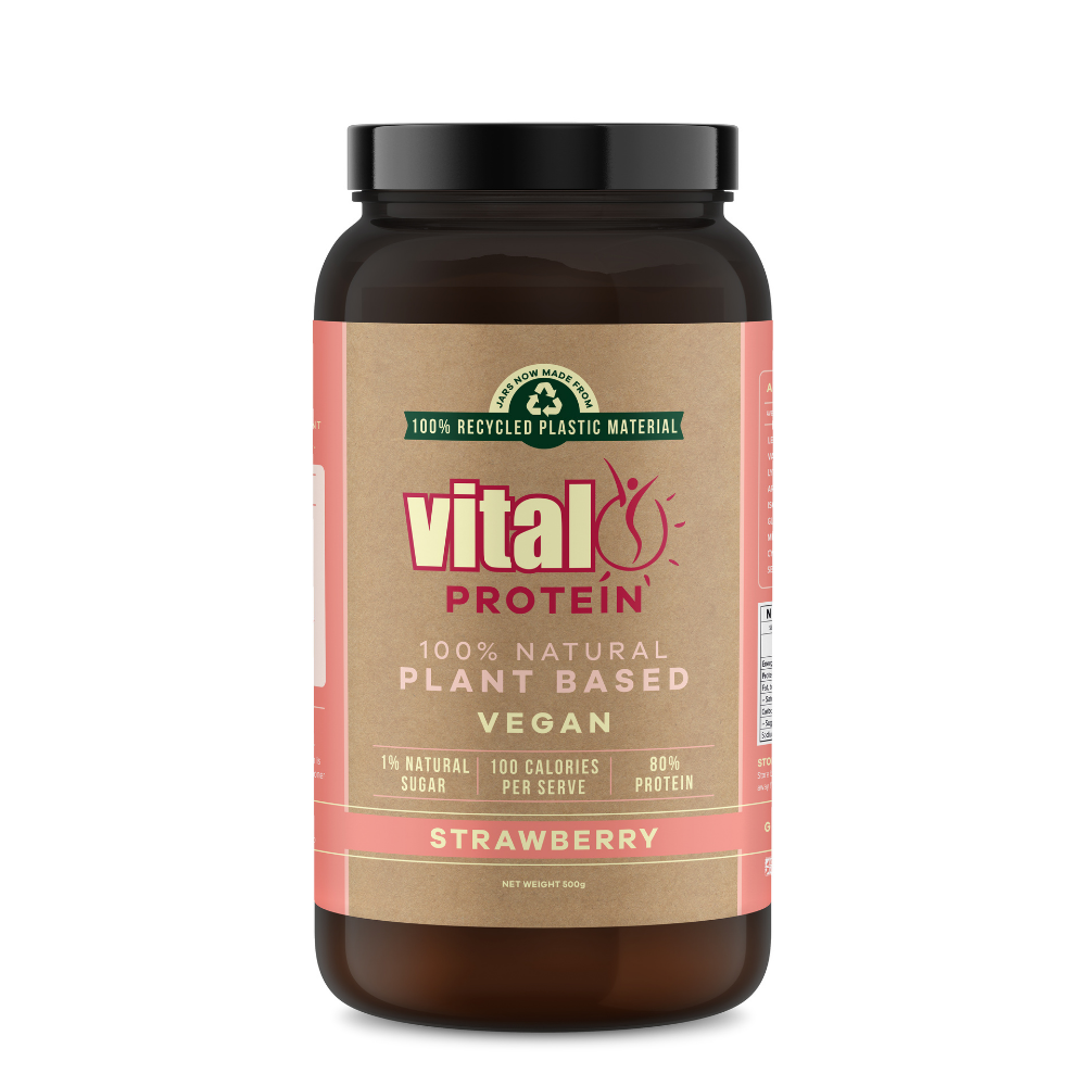 Vital Health  Vital Protein (Pea Protein) Strawberry 500g