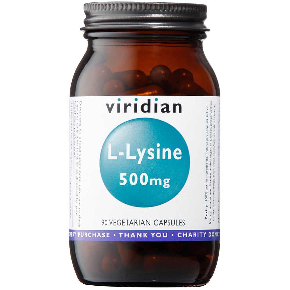 Viridian  L-Lysine 500mg 90's