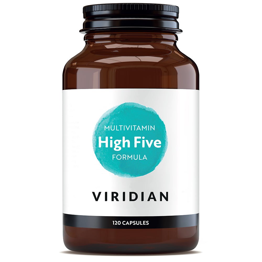 Viridian Multivitamin HIGH FIVE Formula 120's by Viridian