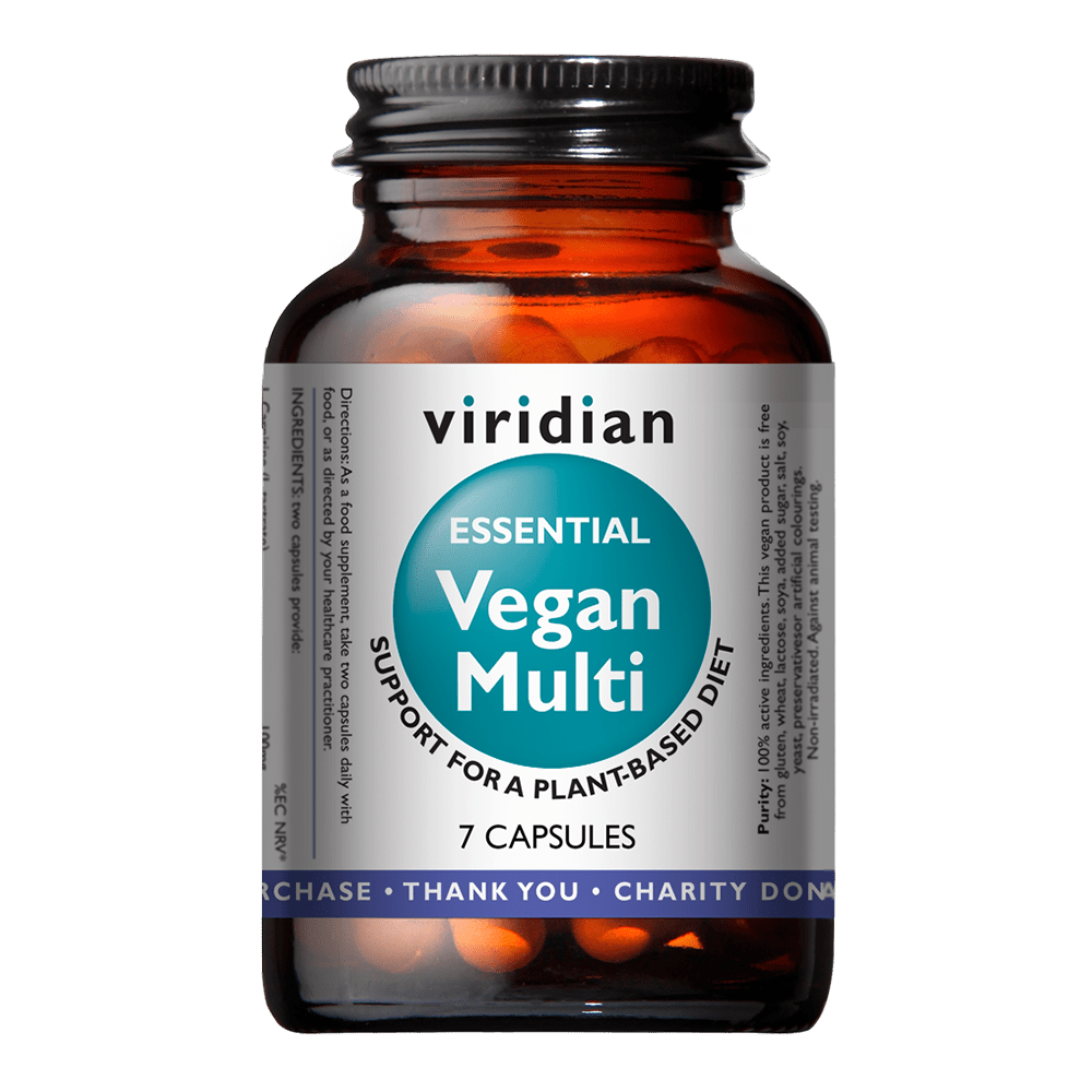 Viridian Essential Vegan Multi 7's by Viridian