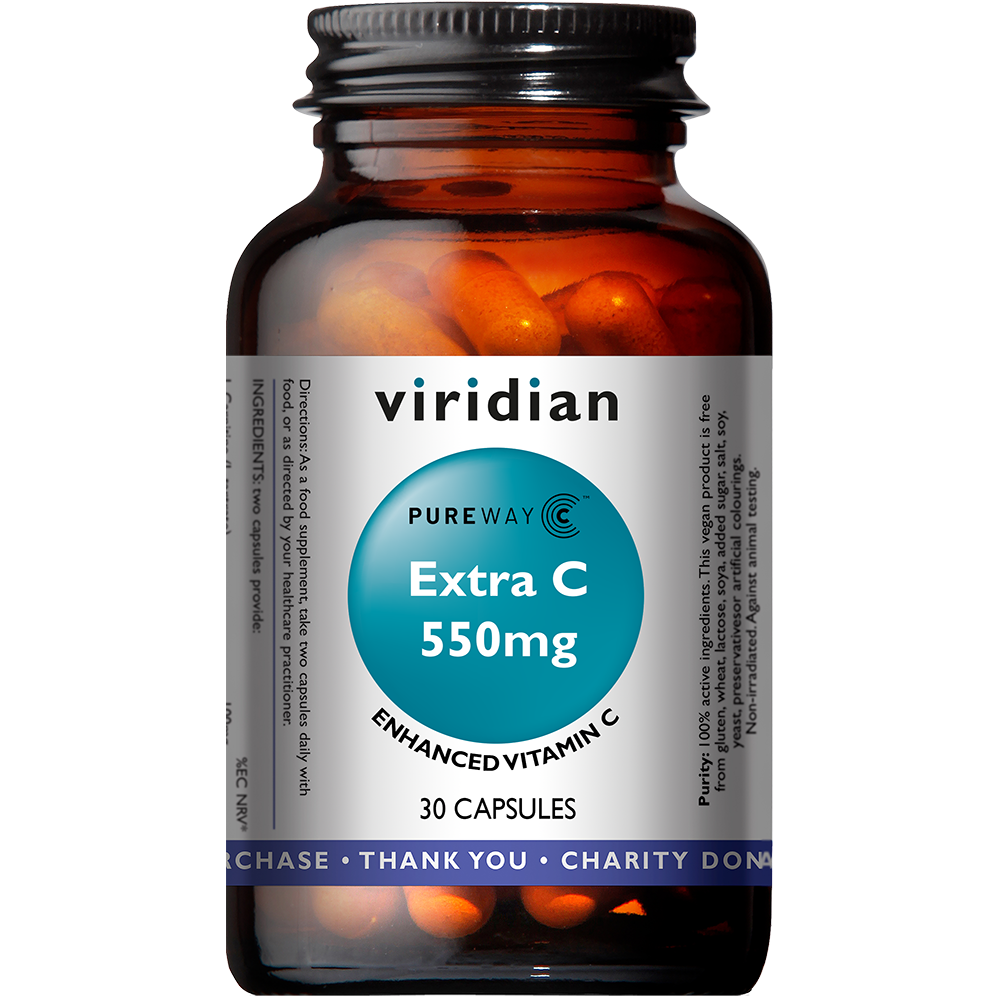 Viridian  Extra C 550mg 30's