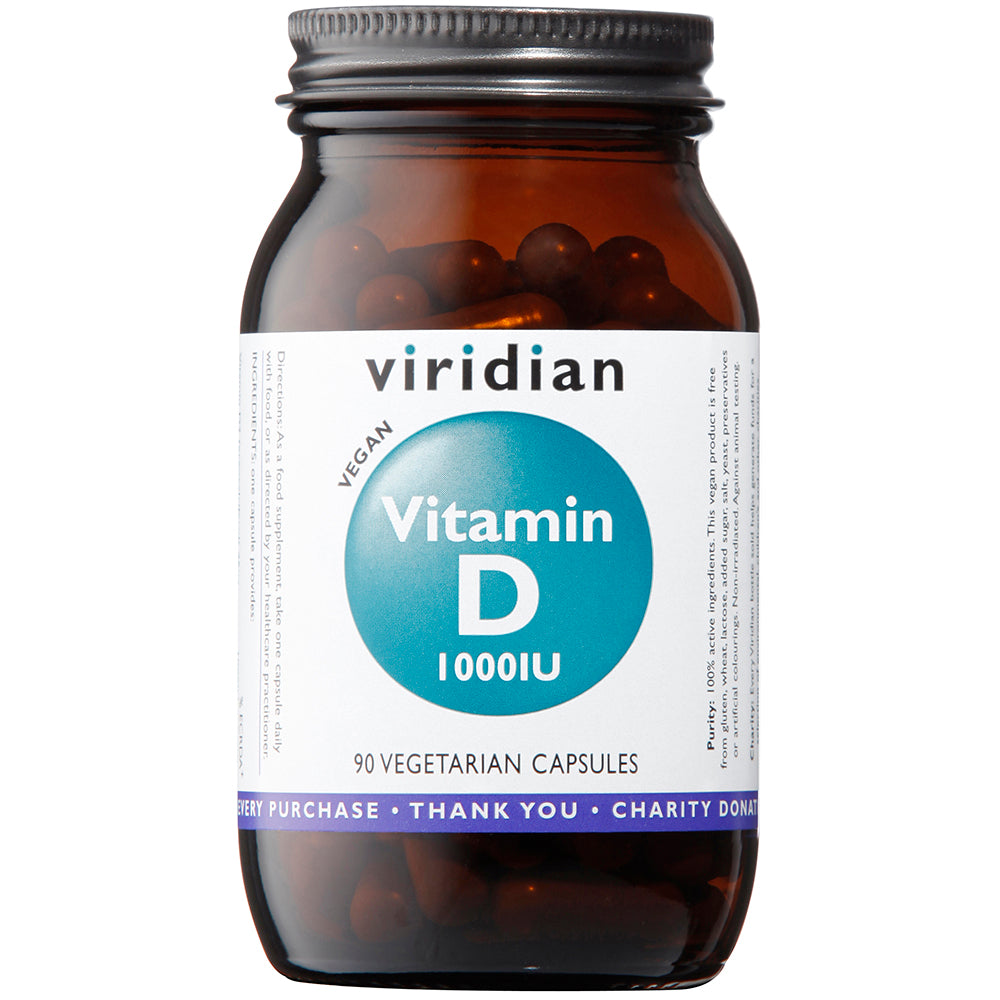 Viridian  Vitamin D3 1000iu 90's