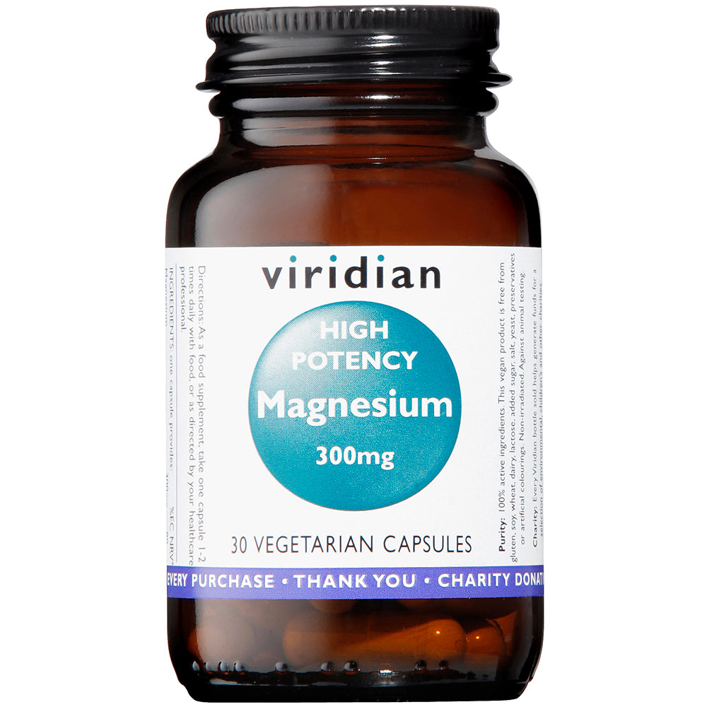 Viridian  High Potency Magnesium 300mg 30's