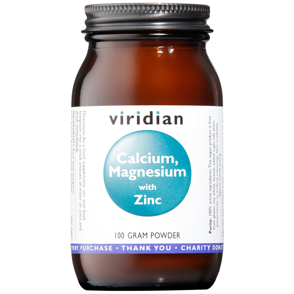 Viridian  Calcium Magnesium with Zinc 100g