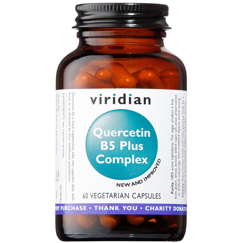 Viridian  Quercetin B5 Plus Complex 60's