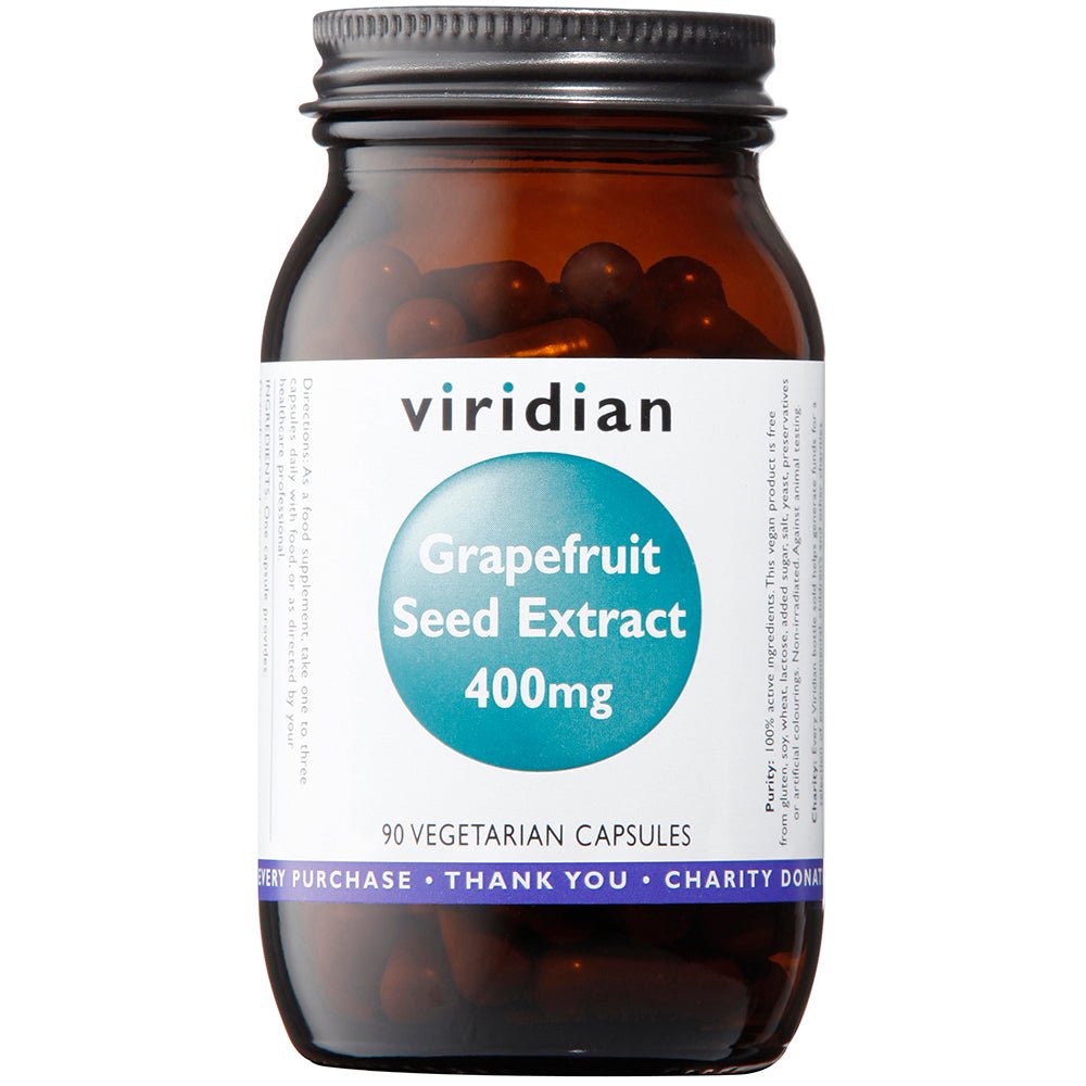 Viridian Grapefruit Seed Extract 400mg 90's by Viridian