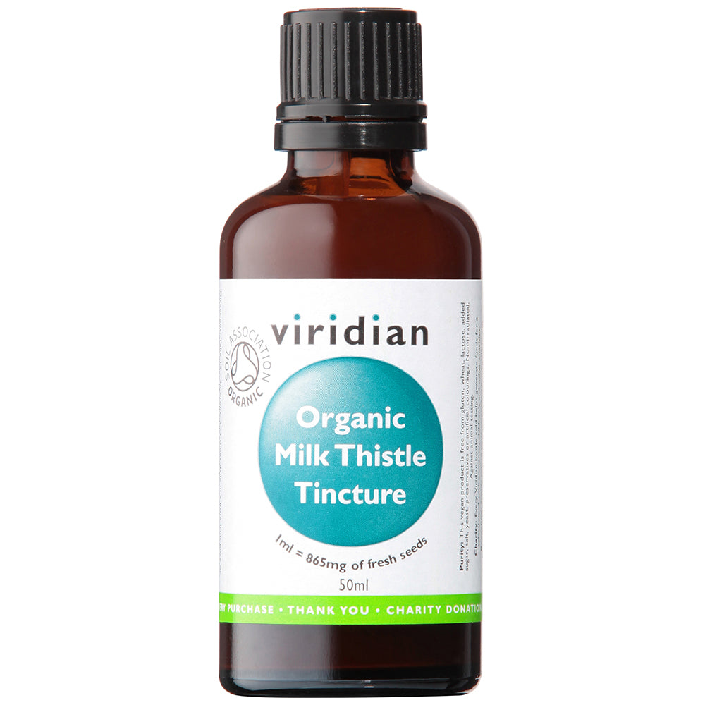 Viridian  Organic Milk Thistle Tincture 50ml