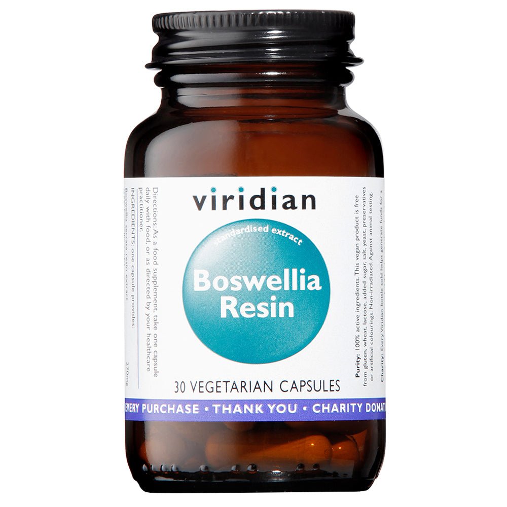 Viridian Boswellia Resin 30's by Viridian