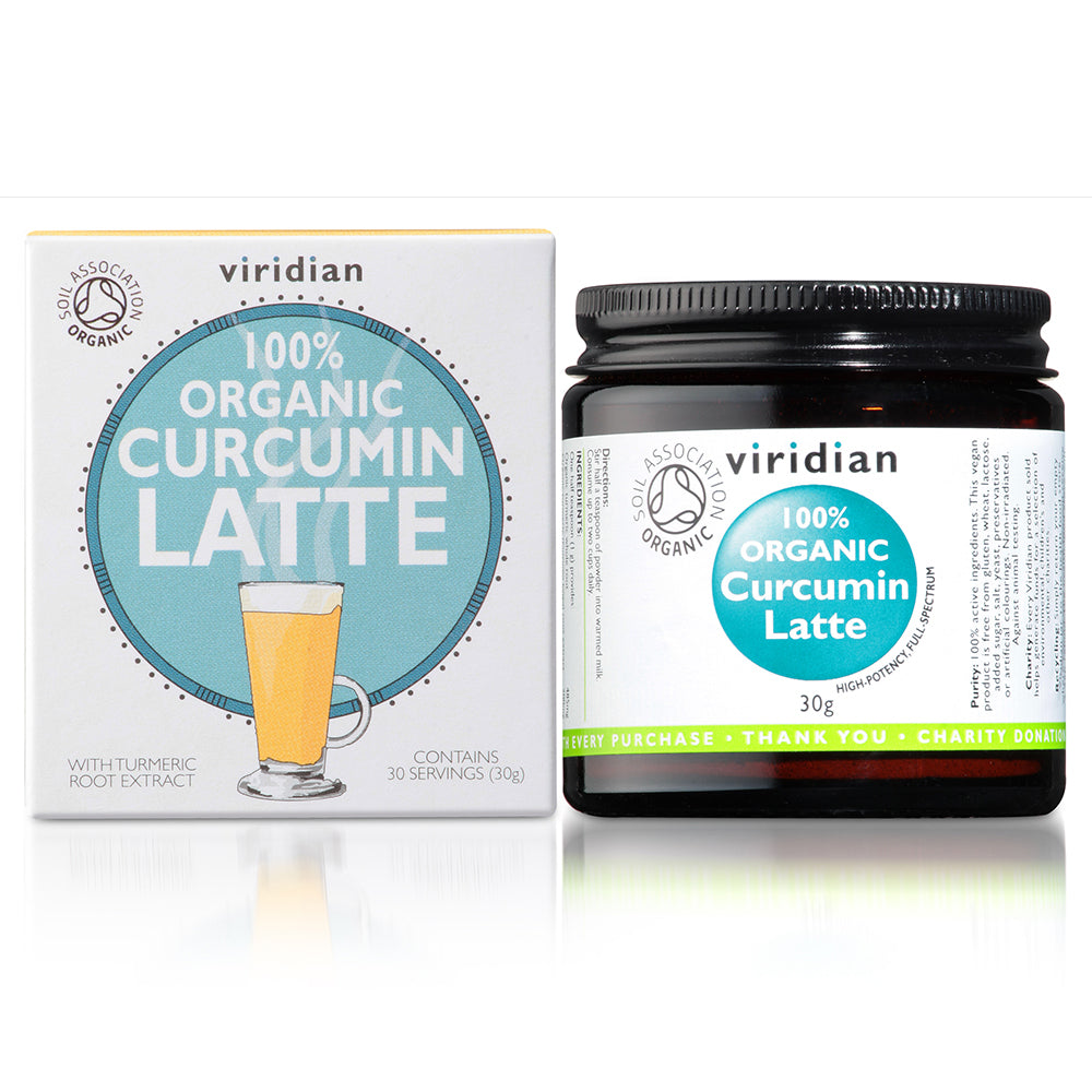 Viridian  100% Organic Curcumin Latte 30g