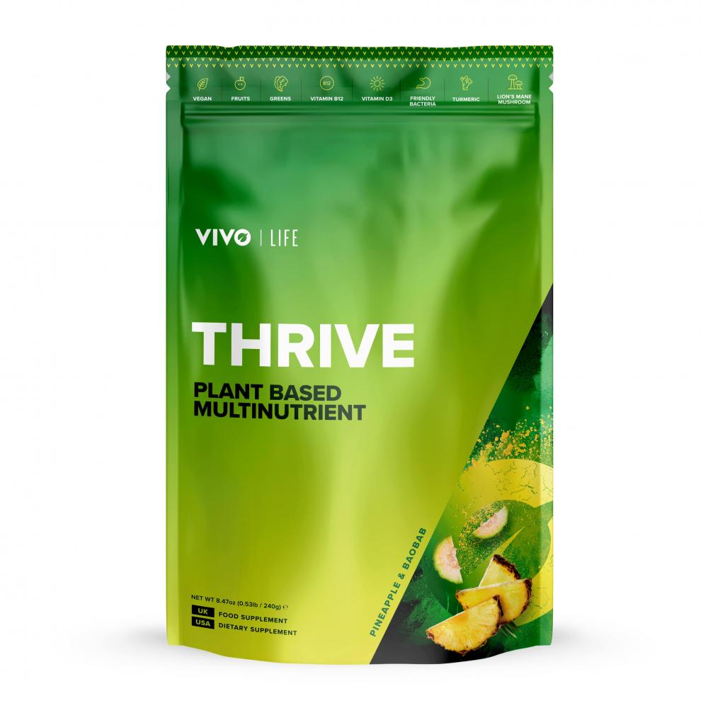 null  Thrive Plant Based Multinutrient Pineapple & Baobab 240g