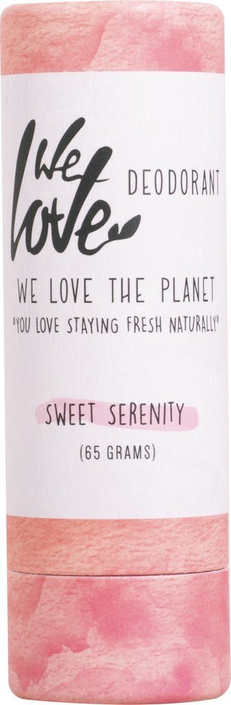 We Love the Planet Sweet Serenity Deodorant 65g (Stick) by We Love the Planet