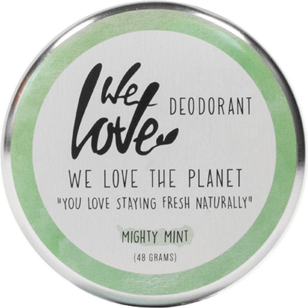 We Love the Planet Mighty Mint Deodorant 48g (Tin) by We Love the Planet