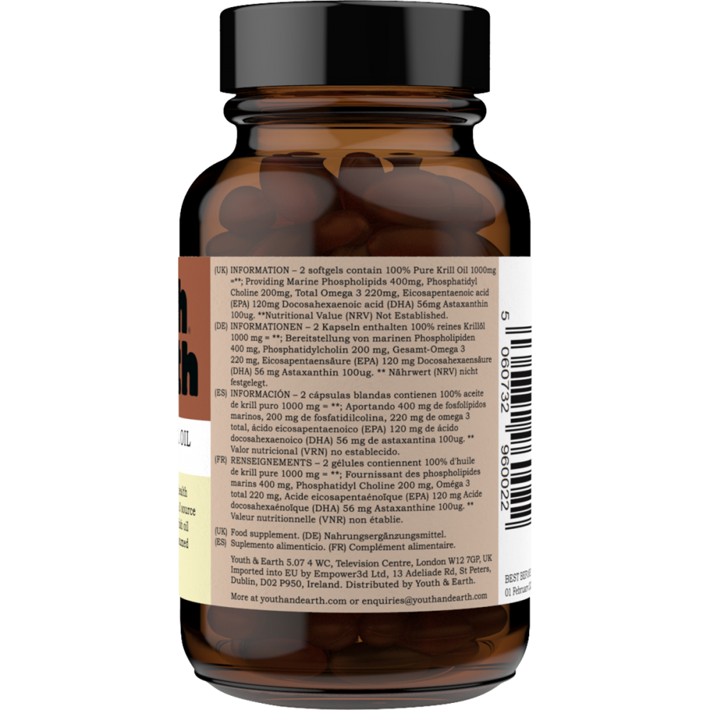 Youth & Earth  Superba Krill Oil 60's