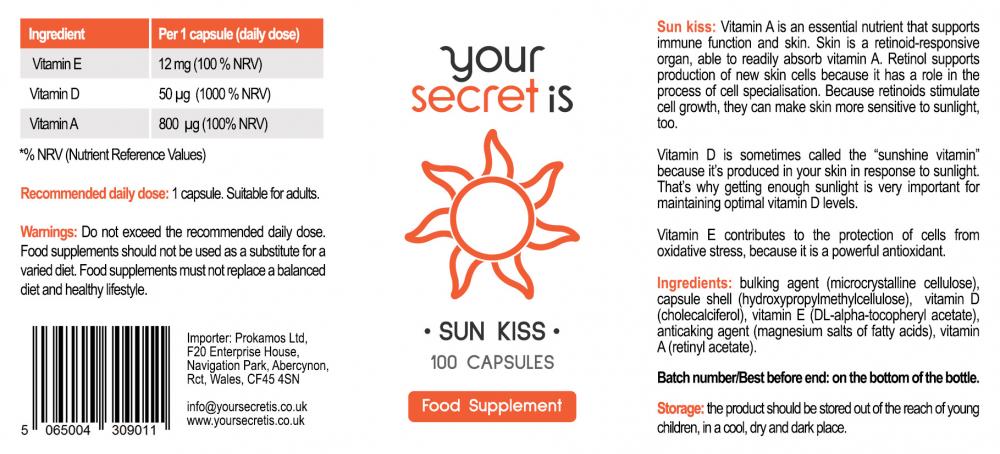 your secret is  Sun Kiss 100's