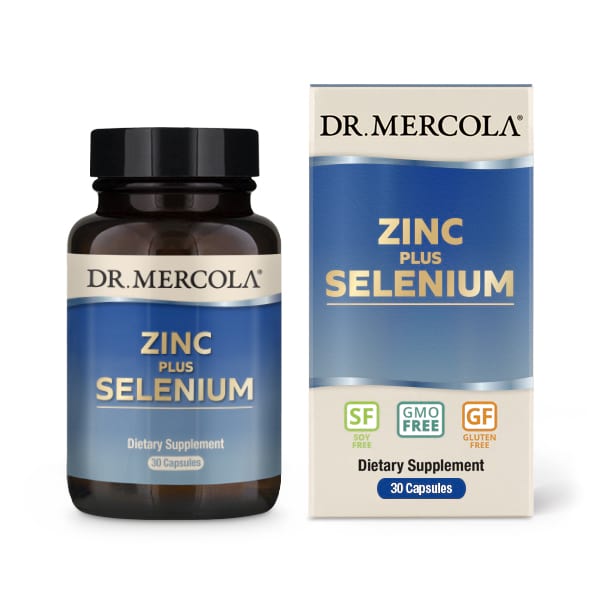 Zinc plus Selenium - 30 Capsules - Dr. Mercola by Dr Mercola