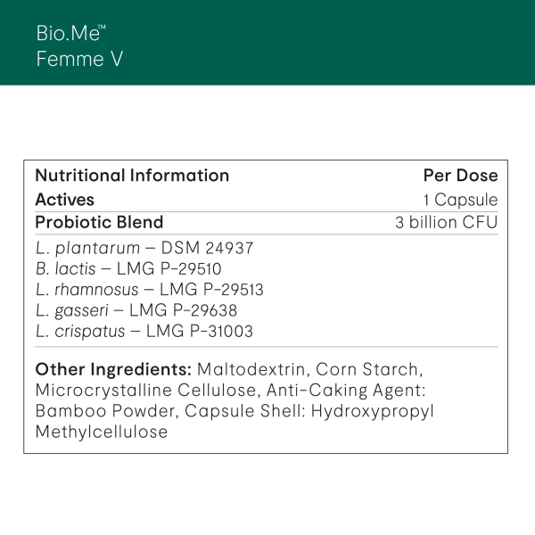 Invivo Therapeutics Bio.Me Femme V - 30 Capsules by Invivo Therapeutics