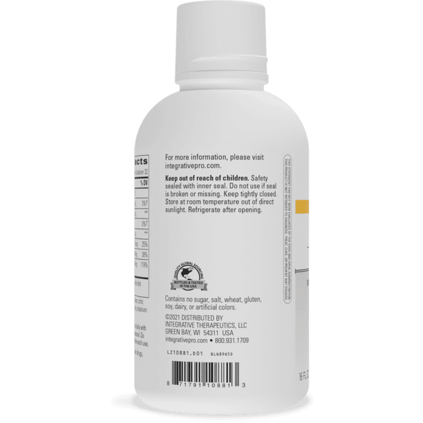 Integrative Therapeutics Liquid Calcium Magnesium 1:1 Ca/mg Ratio (Berry Flavour) - 480ml by Integrative Therapeutics