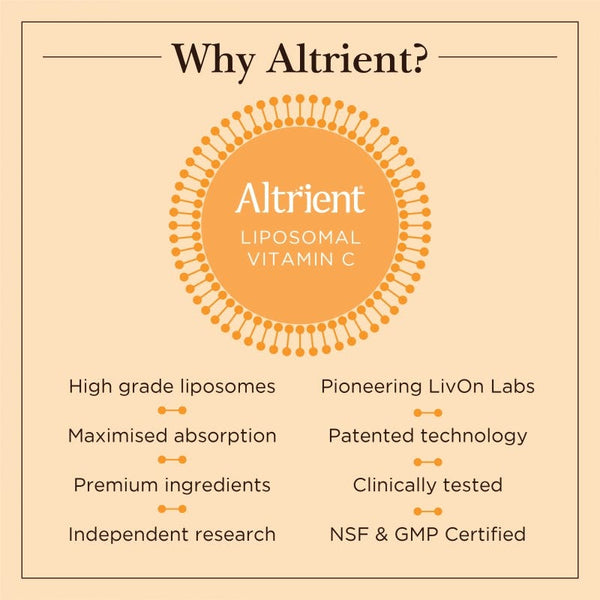 Livon  Altrient Liposomal Vitamin C 1000mg - 30 Sachets