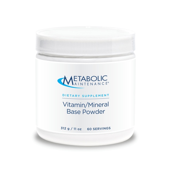 Metabolic Maintenance Vitamin/Mineral Base Powder - 312g by Metabolic Maintenance