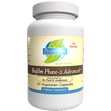 Priority One Biofilm Phase - 2 Advanced - 60 Capsules by Priority One