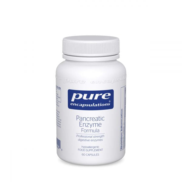 Pancreatic Enzyme Formula - 60 Capsules | Pure Encapsulations