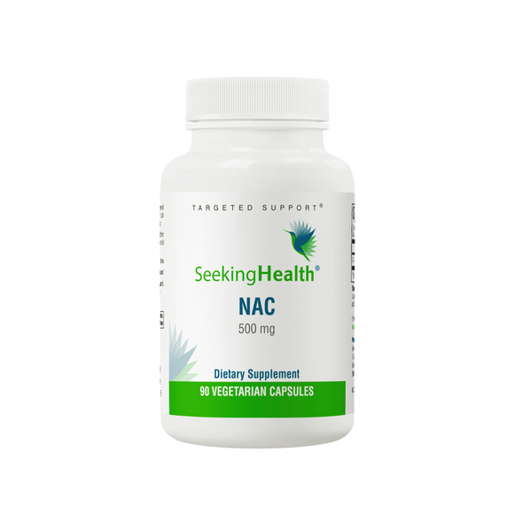 N-Acetyl-L-Cysteine (NAC) 500mg - 90 Capsules | Seeking Health