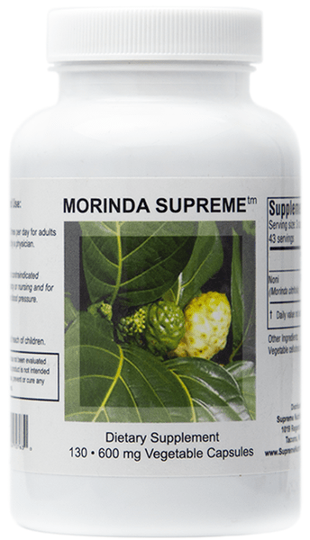 Supreme Nutrition Products Morinda Supreme (Noni) 600mg - 130 Capsules by Supreme Nutrition Products