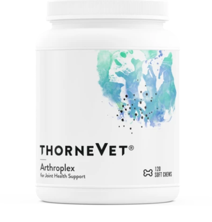 Thorne Vet  Arthroplex – 120 Chews – ThorneVet Companion Animal Health Products – SOI**