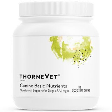 Thorne Vet  Canine Basic Nutrients – 120 Capsules