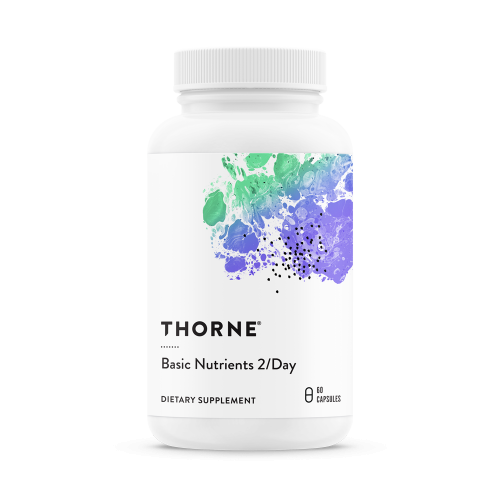 Thorne Research  Basic Nutrients 2/Day , 60 Veggie Caps