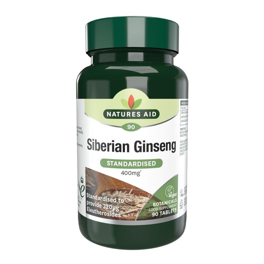 Siberian Ginseng 90's by Natures Aid