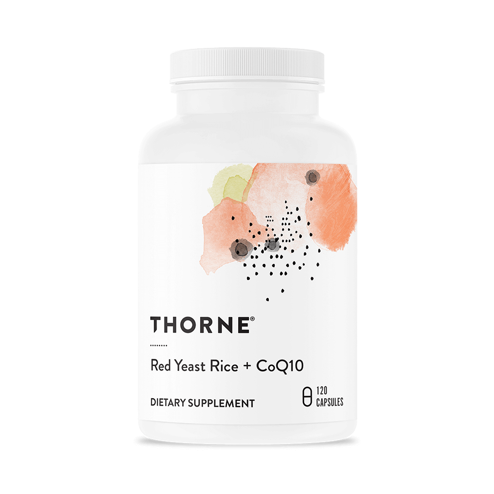 Thorne  Red Yeast Rice + CoQ10 (Formerly Choleast) – 120 Capsules